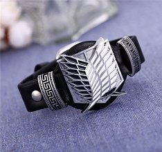 Браслеты по Атаке Титанов два цвета + доставка